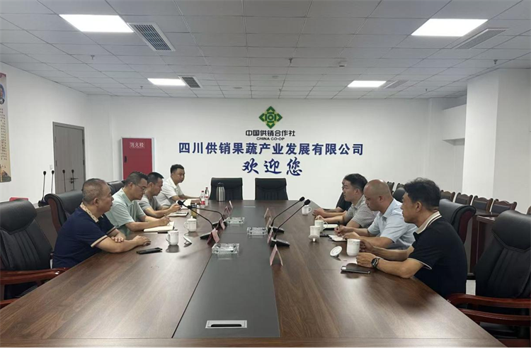 集團公司調研資中供銷為農(nóng)產(chǎn)業(yè)園